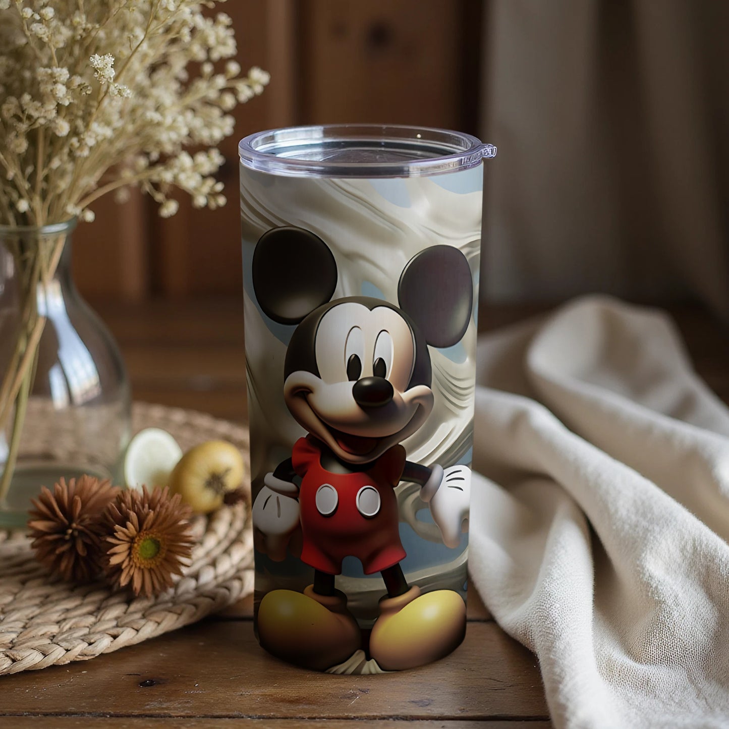 Mickey Mouse Illustrated Tumbler with Classic Design