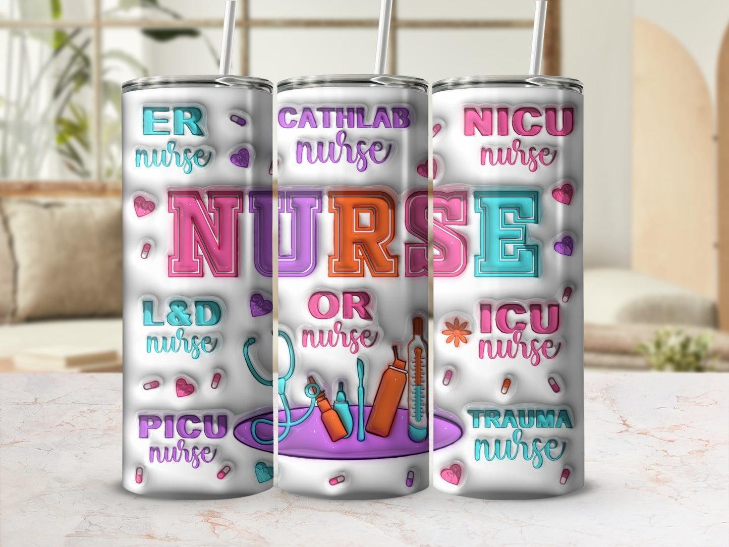NURSE ER NICU L&D OR ICU Trauma Tumbler product type
