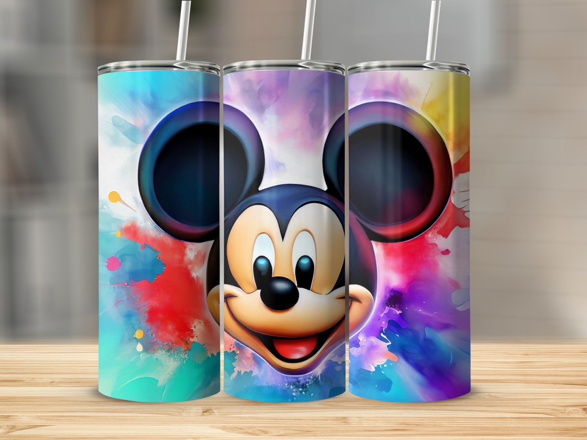 Vibrant Mickey Mouse Design Colorful Tumbler Product