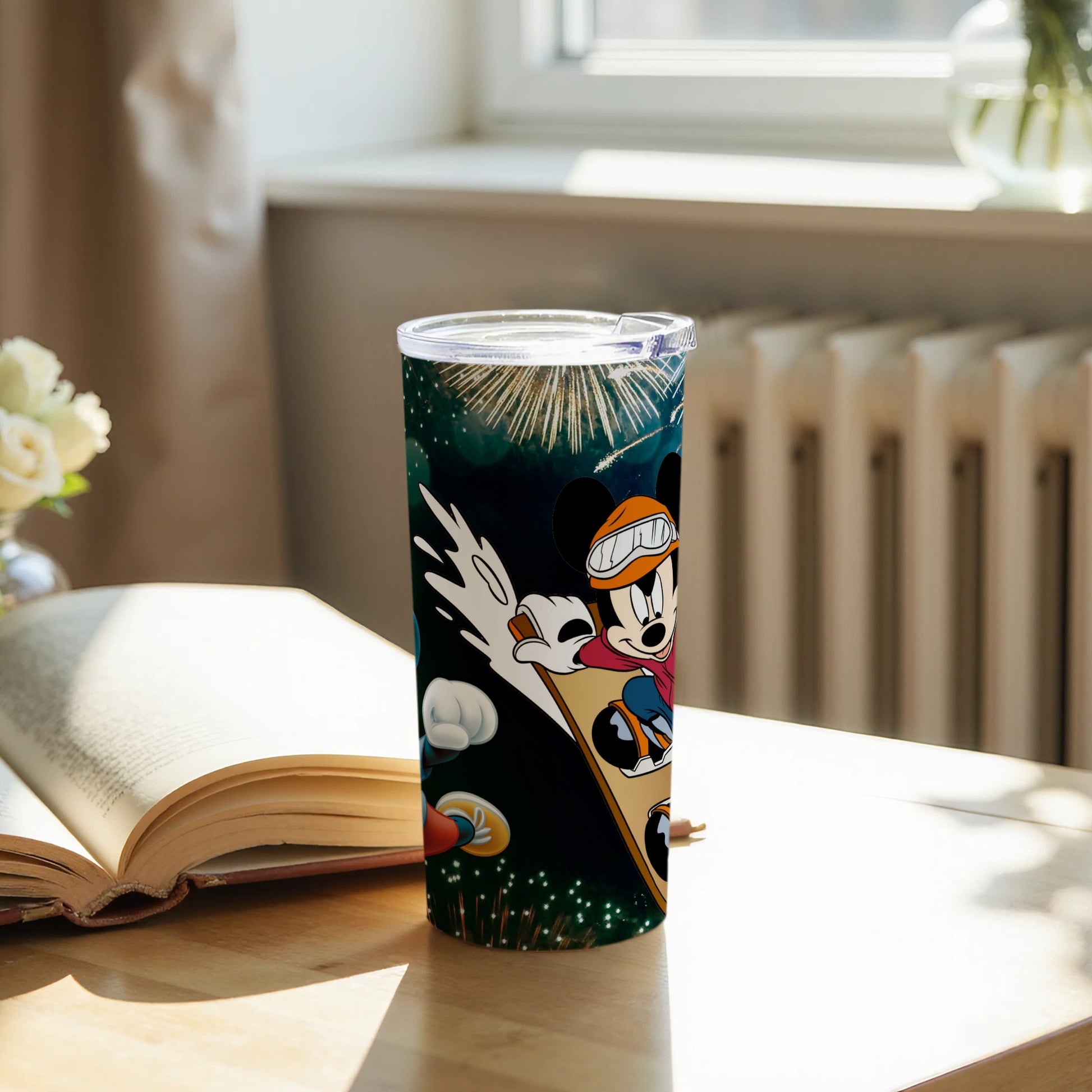Fun Mickey Mouse Adventure Design Tumbler Cup