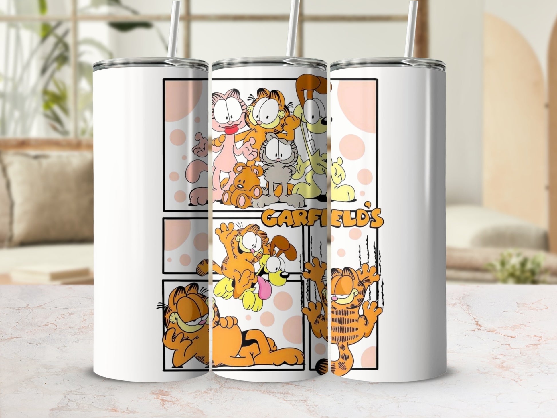 Garfield's Comic Strip Insulated Tumbler Product