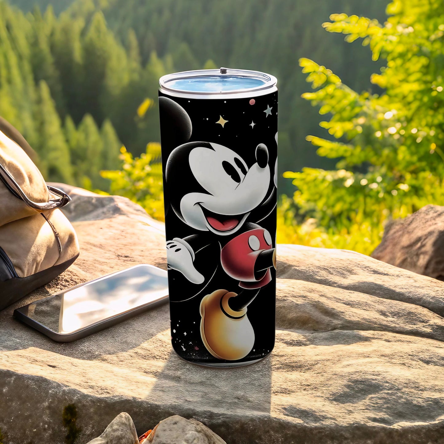 Classic Mickey Mouse Design Outdoor Adventure Tumbler