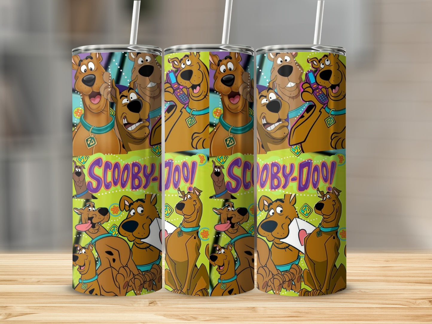 Scooby-Doo Colorful Cartoon Character Design Tumbler