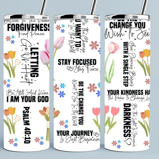 Faith Inspirational 20 ounce Tumbler