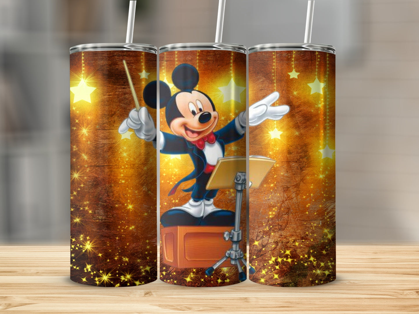 Mickey Mouse Conducting Stars Music Tumbler Product