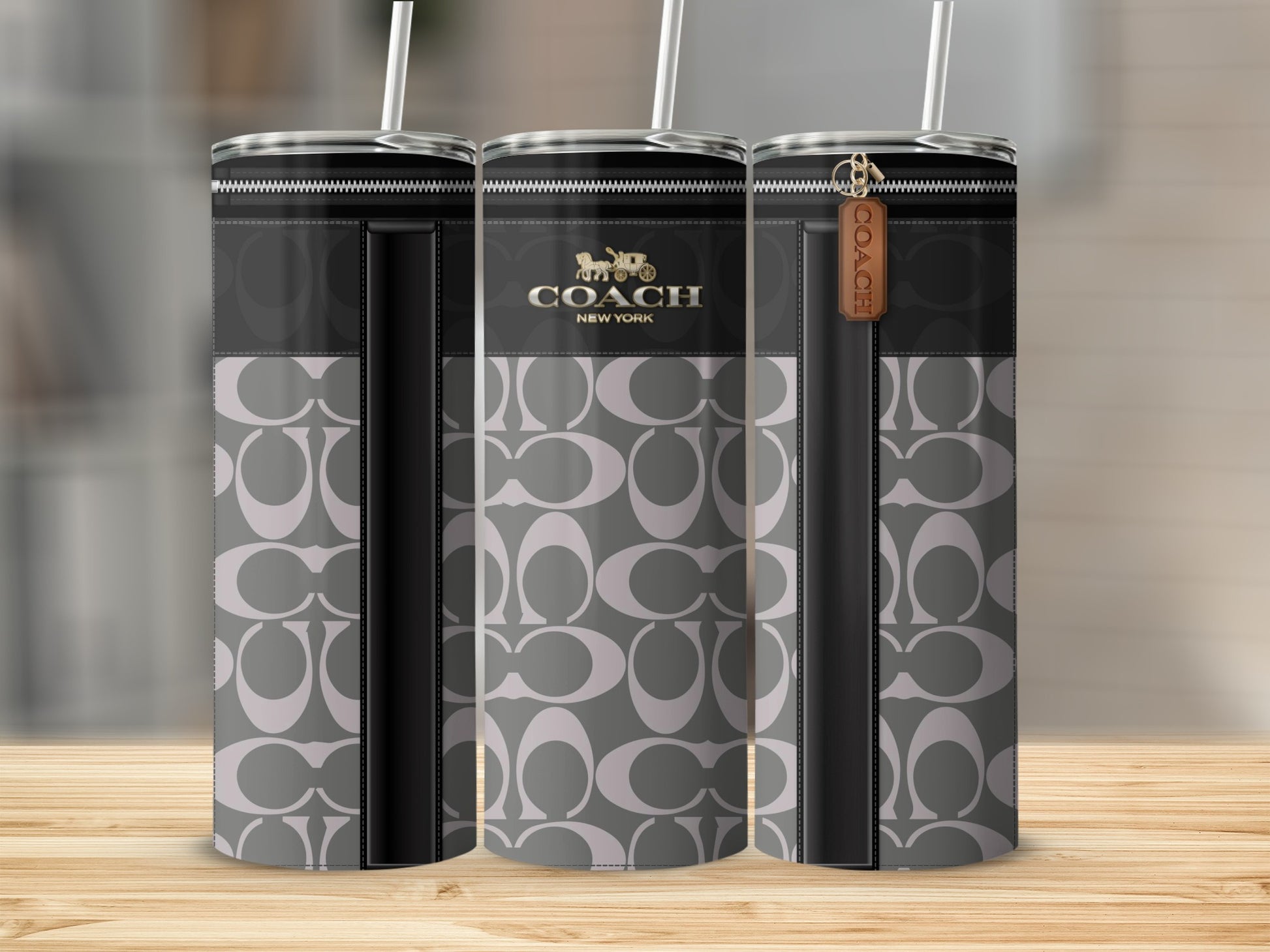 Stylish Coach New York Insulated Tumbler Cup