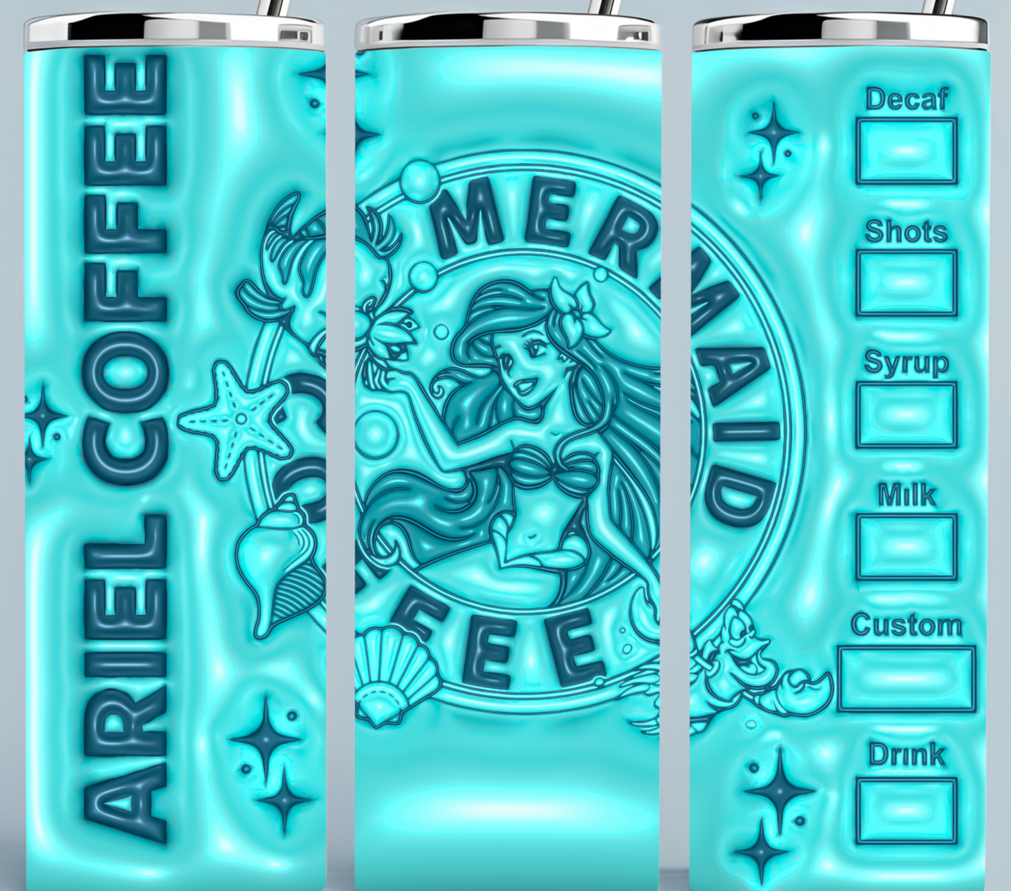 Ariel Coffee Starbucks Tumbler