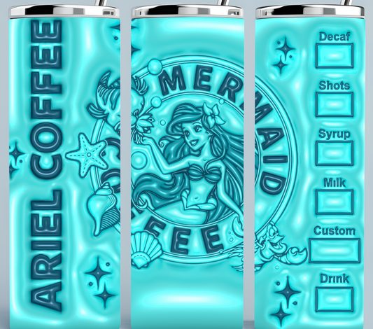 Ariel Coffee Starbucks Tumbler