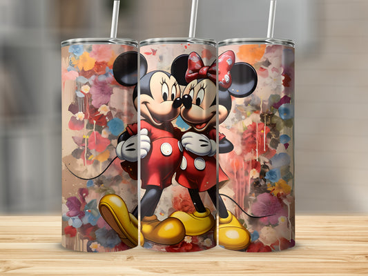 Colorful Mickey and Minnie Mouse Tumblers product