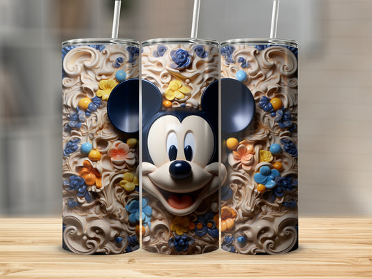 Mickey Mouse Themed Stainless Steel Tumbler Cup