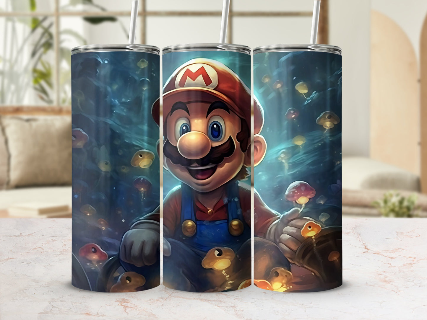 Vibrant Character Themed Tumbler Double-Wall Insulation