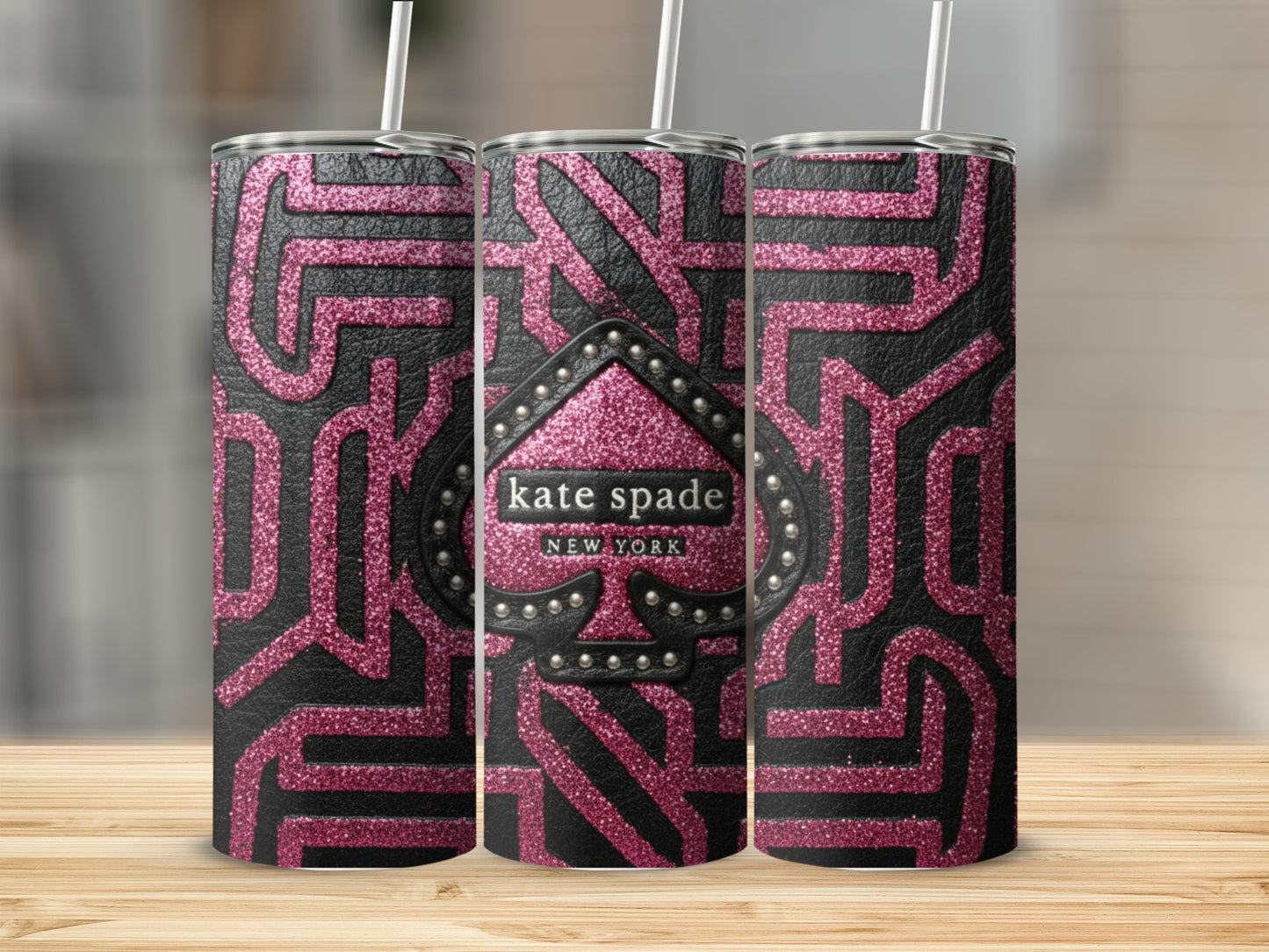 Inspired By Fabulous Kate Spade New York Spade Studded Pattern Detail Tumblers