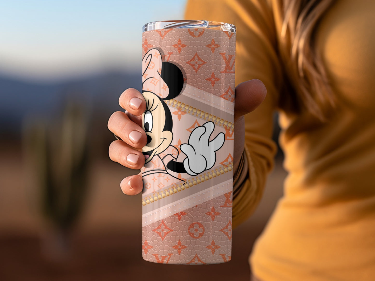 Stylish Minnie Mouse Themed Tumbler for Everyday Use