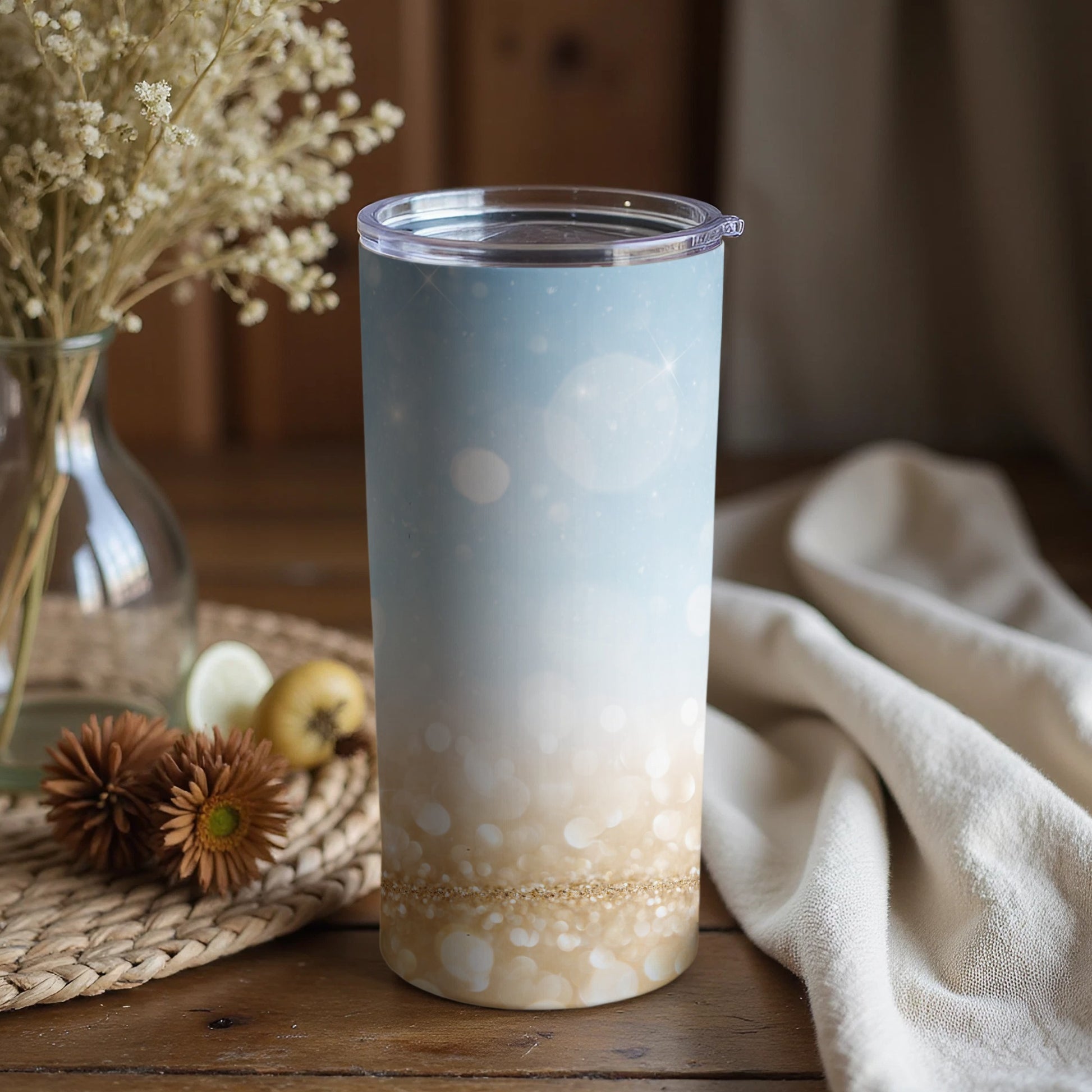 Stylish Gradient Shimmer Insulated Tumbler Product