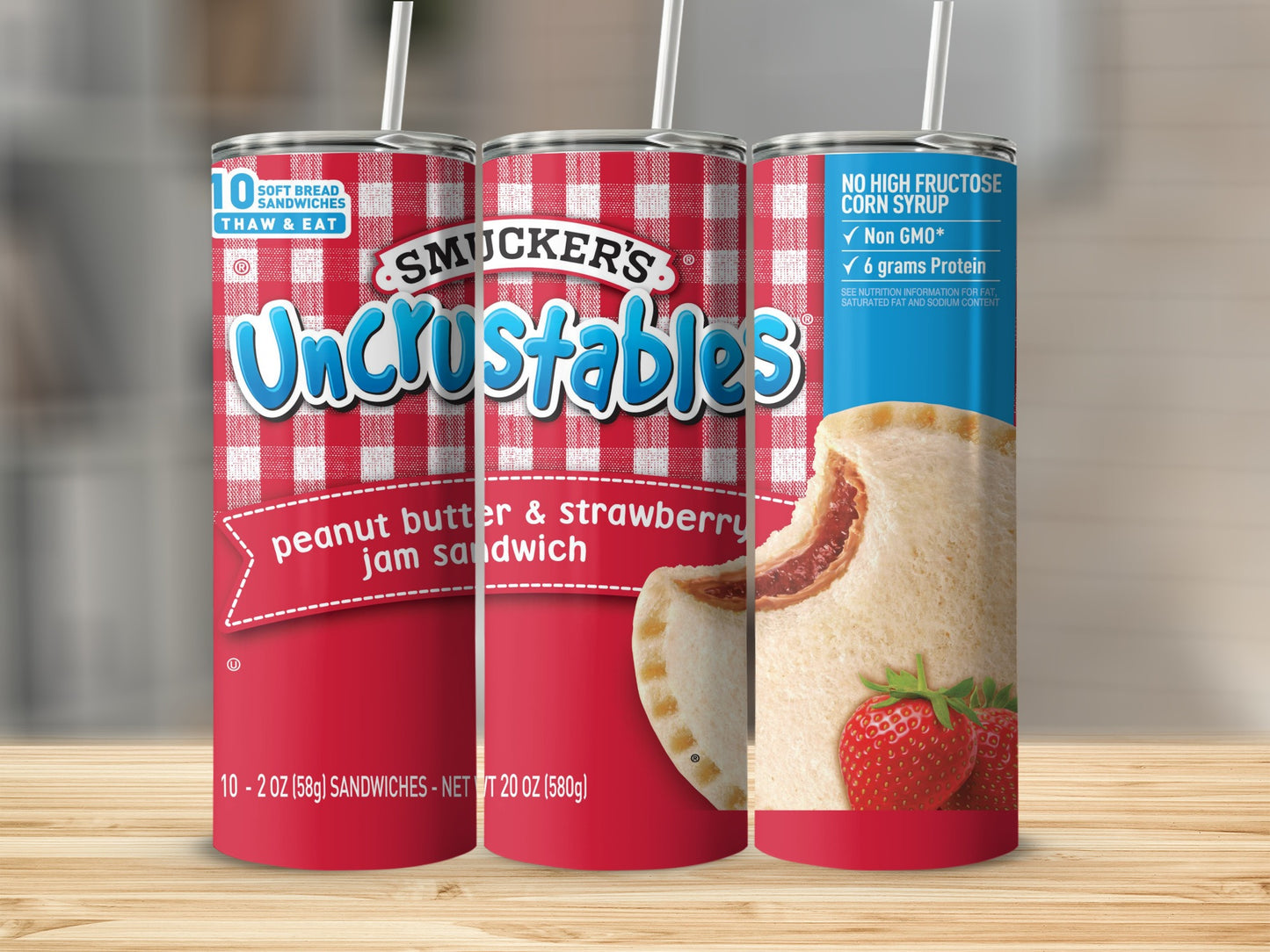 Smucker's Uncrustables Peanut Butter & Strawberry Jam product type