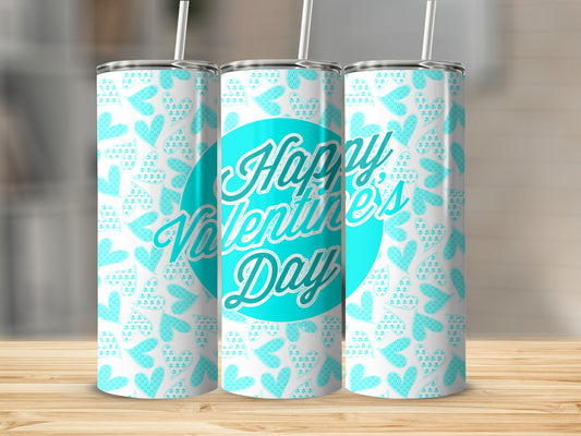 Happy Valentine's Day Themed Tumbler Product