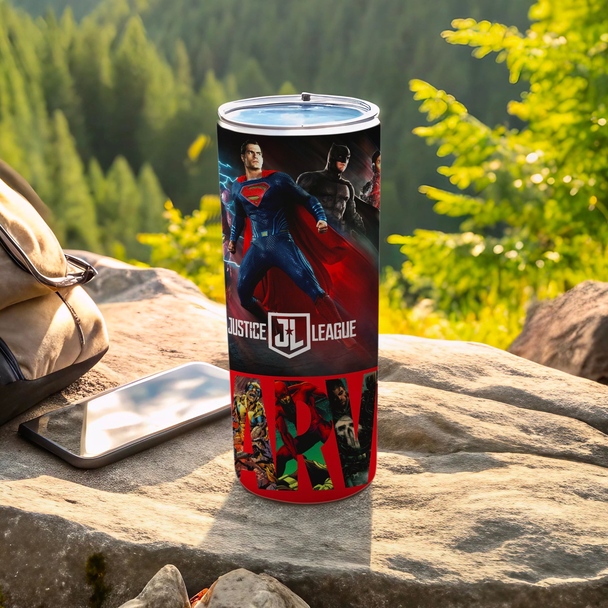 Justice League Superman Batman Characters Tumbler Product Type