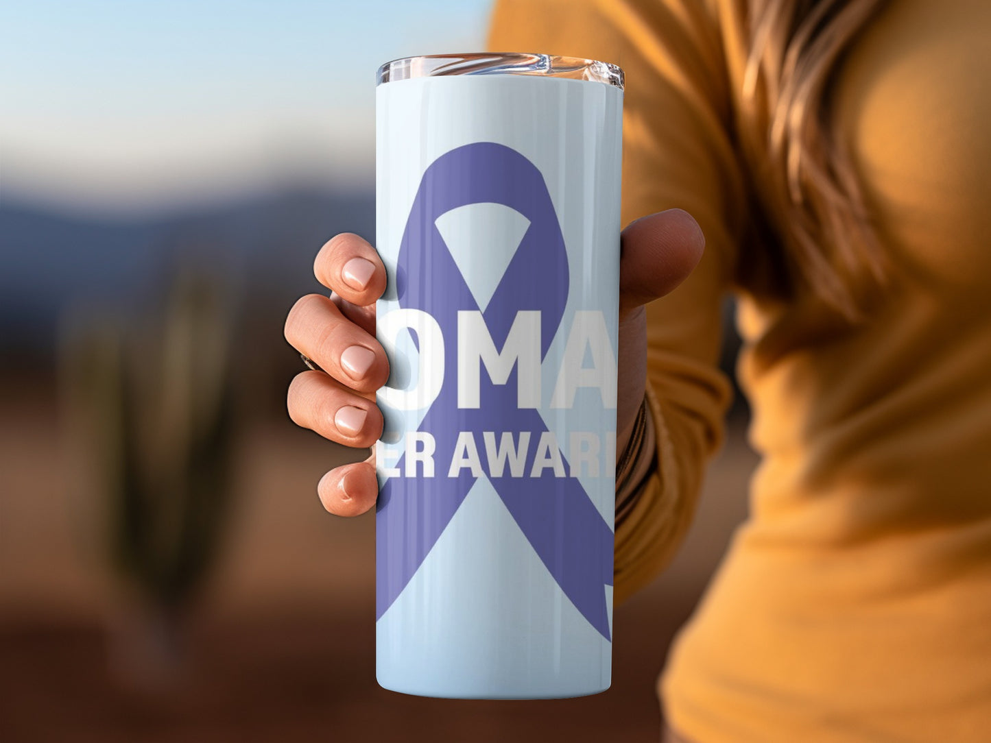 Support Oma Cancer Awareness Tumbler for a Cause