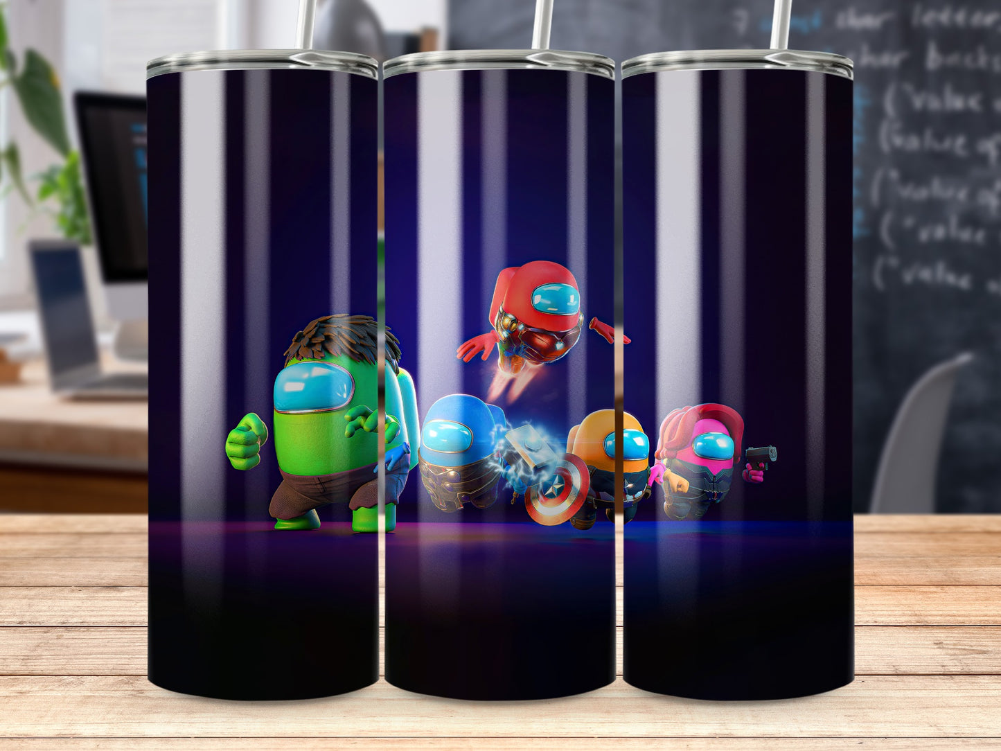 Avengers Among Us Superhero Mashup Team Tumblers