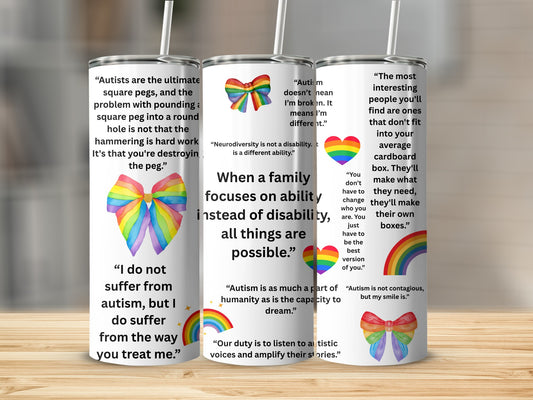 Inspirational Autism Awareness Quotes Tumbler
