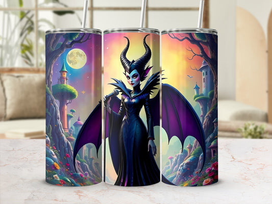 Enchanting Sorceress Castle Scene Insulated Tumbler