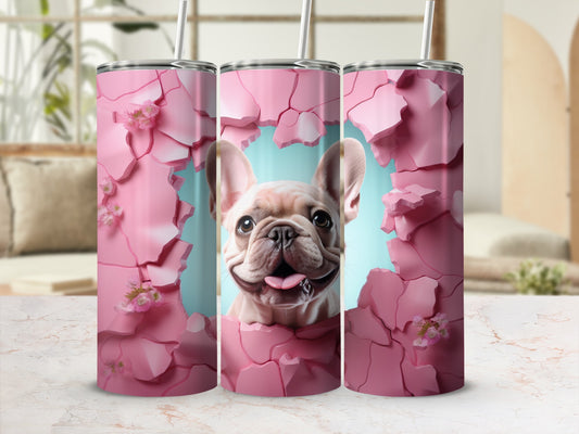 French Bulldog Pink Shards Happy Puppy Product type