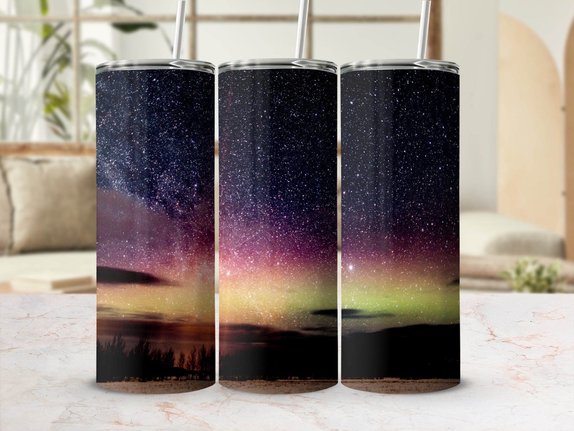Stunning Night Sky Starry Tumbler product