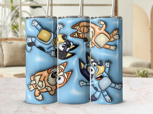 Cute Cartoon Character Themed Tumblers for Kids