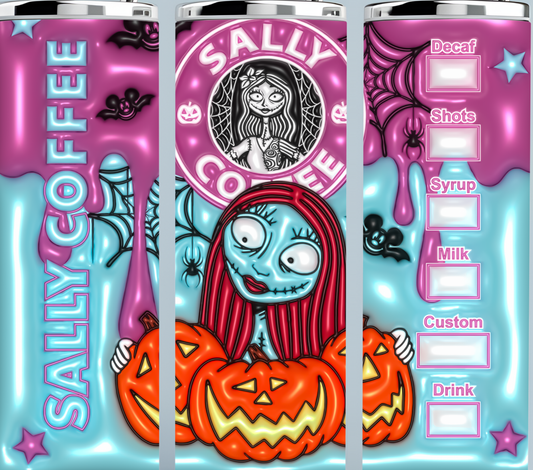 Sally Coffee Starbucks tumbler