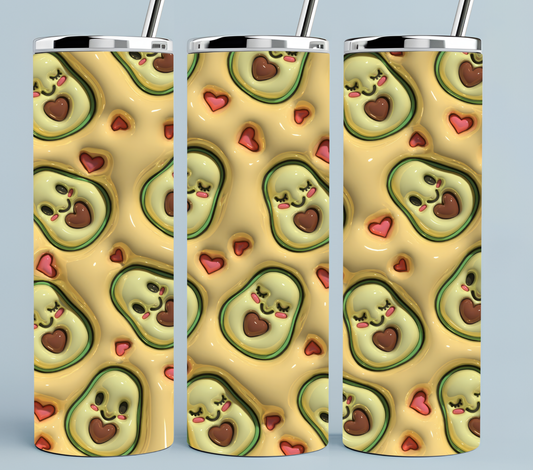Avocados 3D Puff