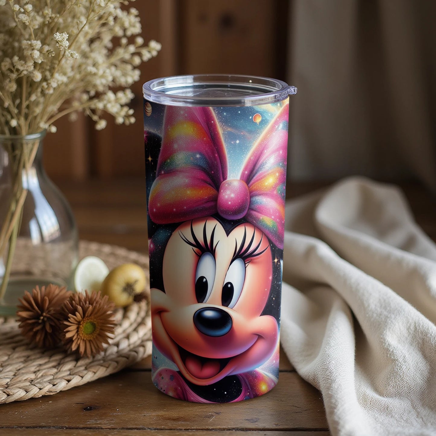 Adorable Character Design Insulated Tumbler Cup