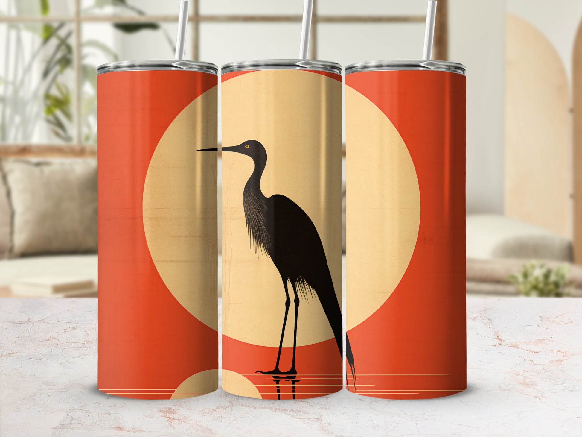 Black Heron Japanese Art Style Minimalist Bird product type
Heron
Bird art
Japanese art
Minimalist art
Crane design
Nature art
Wildlife art
Orange background
Black heron
Asian inspired
Elegant heron
Silhouette design
Sunset colors
Zen decor
Modern aesthetic
Animal print
Abstract design
Water reflection
Red orange
Beige yellow
