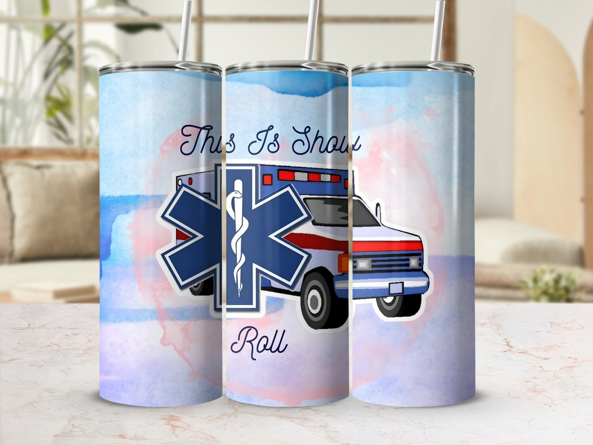 This Is Show Roll Custom Vacuum Insulated Tumbler