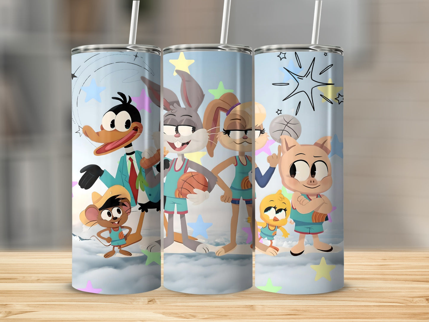 Looney Tunes Characters Printed Tumbler Cup