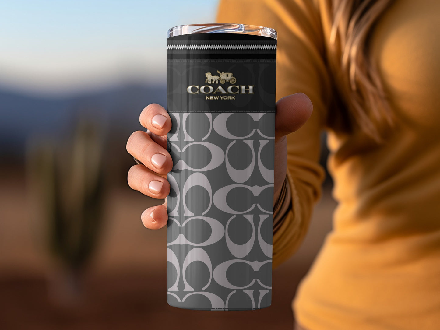 Stylish Designer Branded New York Travel Mug