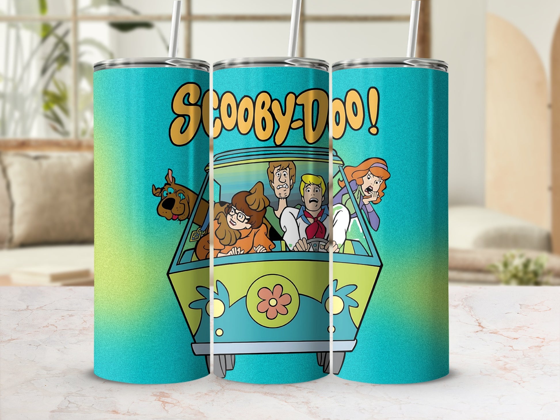 Scooby-Doo and Mystery Machine Travel Tumbler