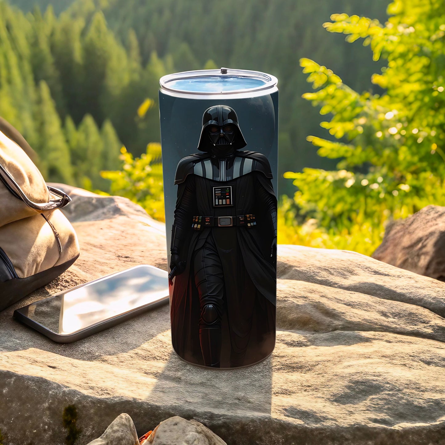 Darth Vader Character Design Black Beverage Tumbler product type