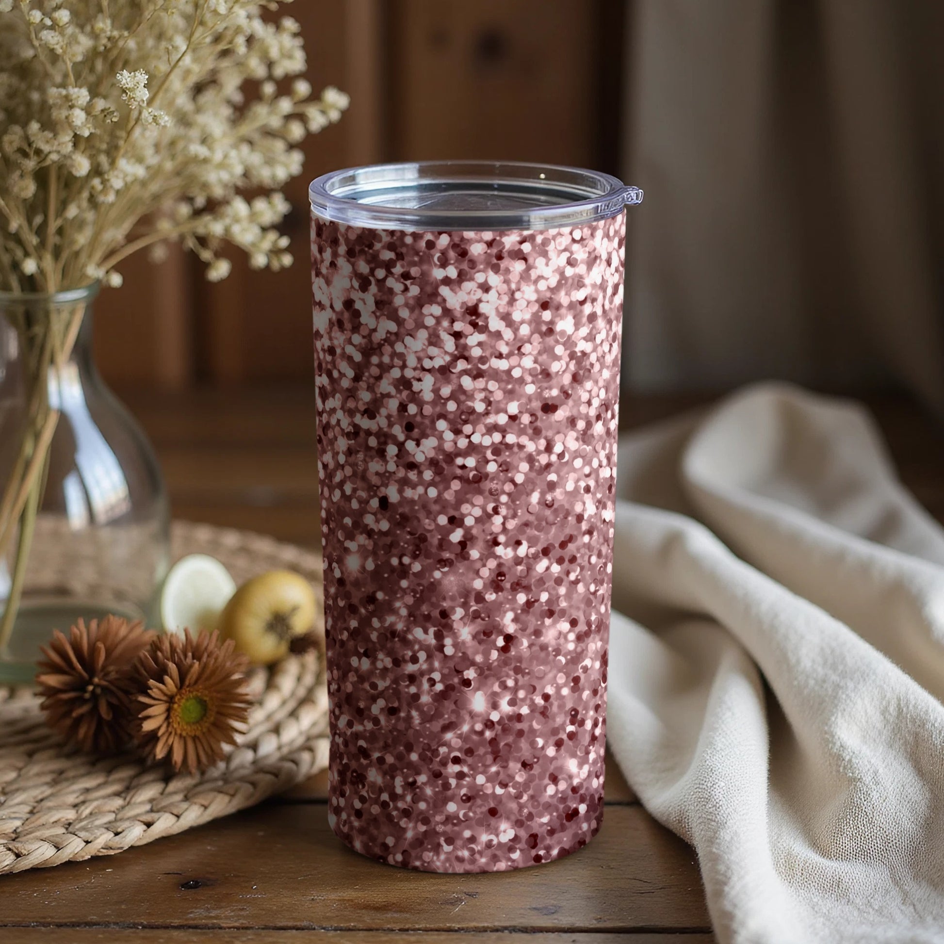Stylish Speckled Tall Insulated Drinkware Tumbler