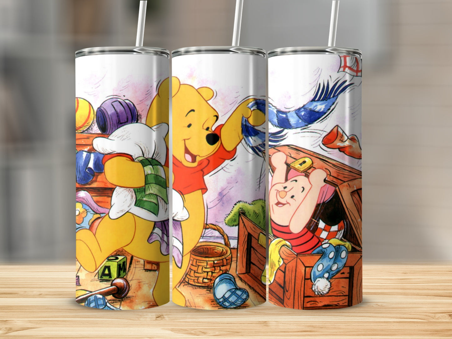 Colorful Cartoon Character Tumbler For Kids Drinkware