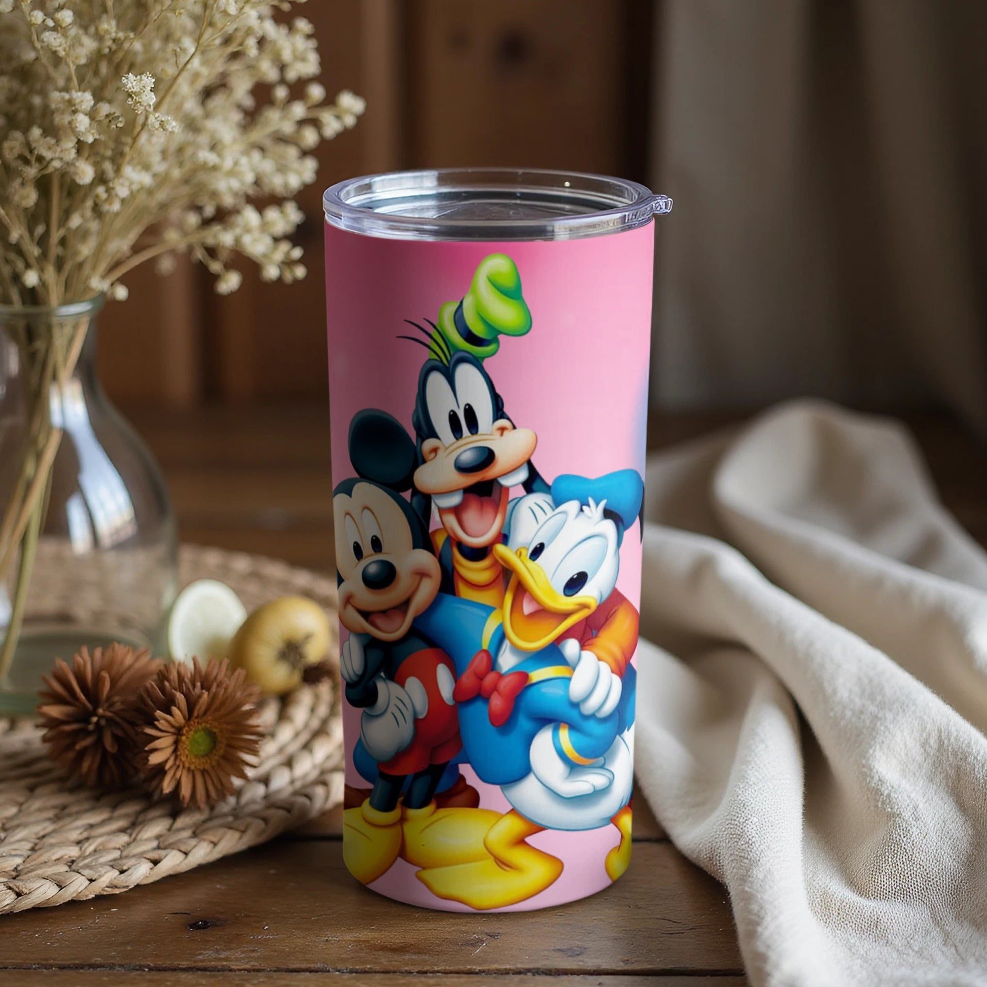 Fun and Colorful Characters Insulated Tumbler