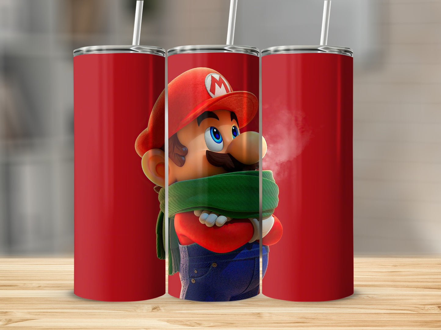 Cartoon Character Red Insulated Tumbler Cup Product