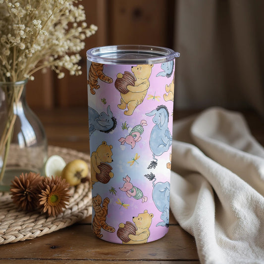 Adorable Woodland Animals Tall Insulated Tumbler