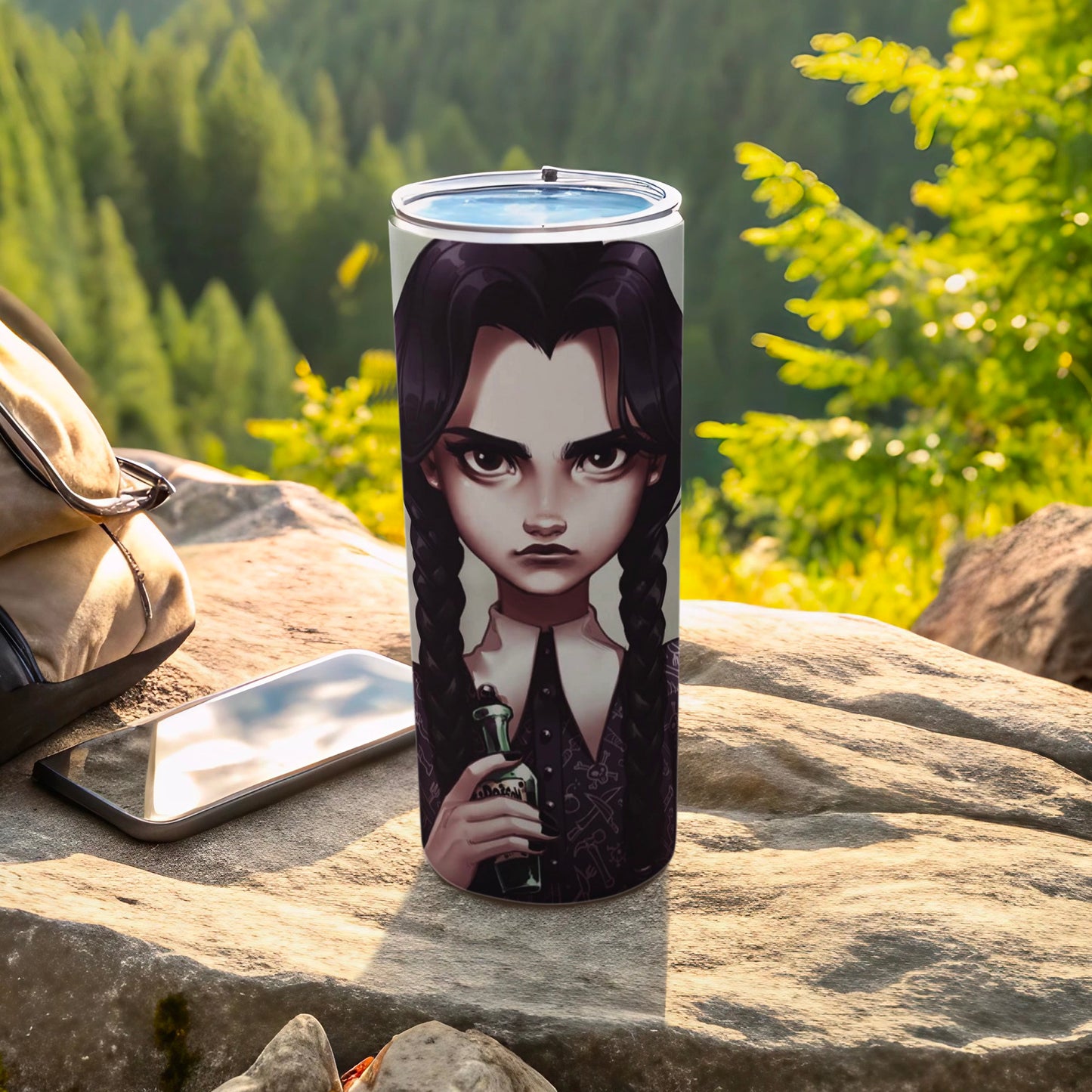 Gothic Cartoon Character Design Tumbler Stainless Steel