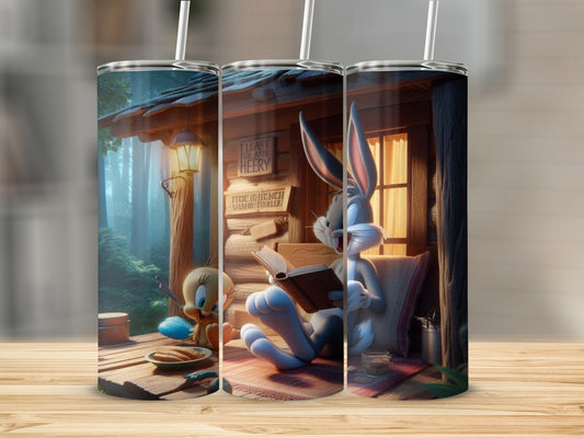 Bugs Bunny and Tweety Bird Tumbler Drinkware