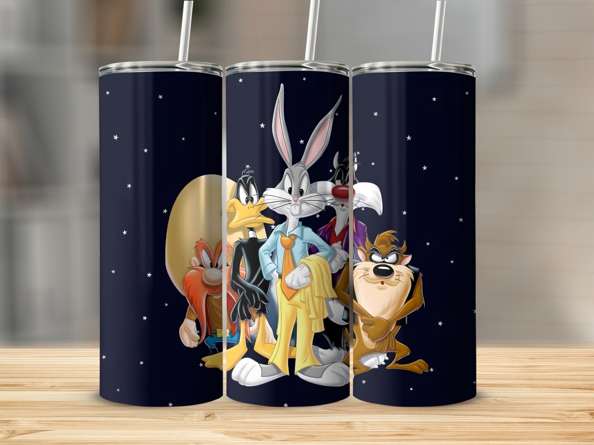 Classic Looney Tunes Characters Stainless Steel Tumbler