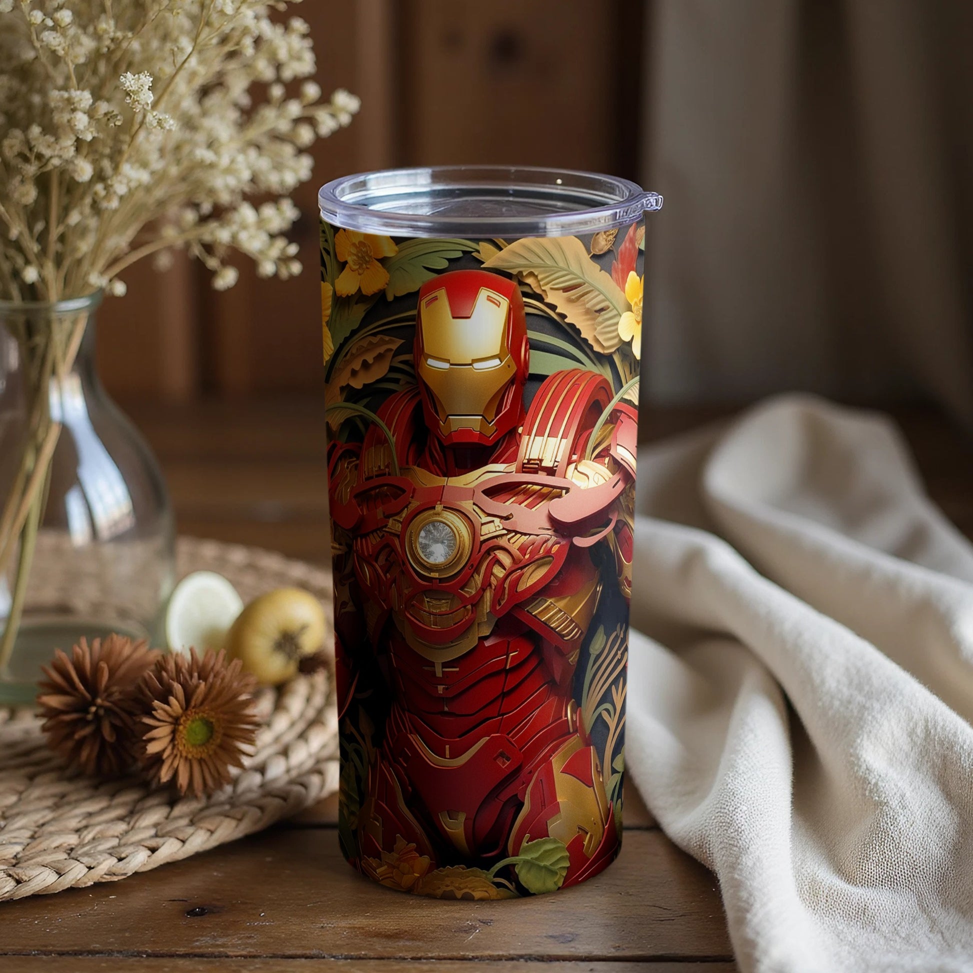 Marvel Iron Man Design Insulated Tumbler Cup Product