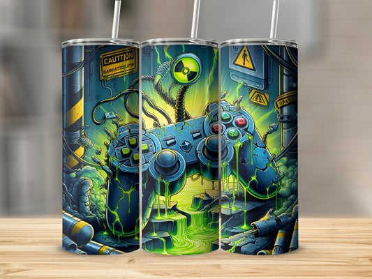 Gaming Controller in Sci-Fi Lab Tumbler Product