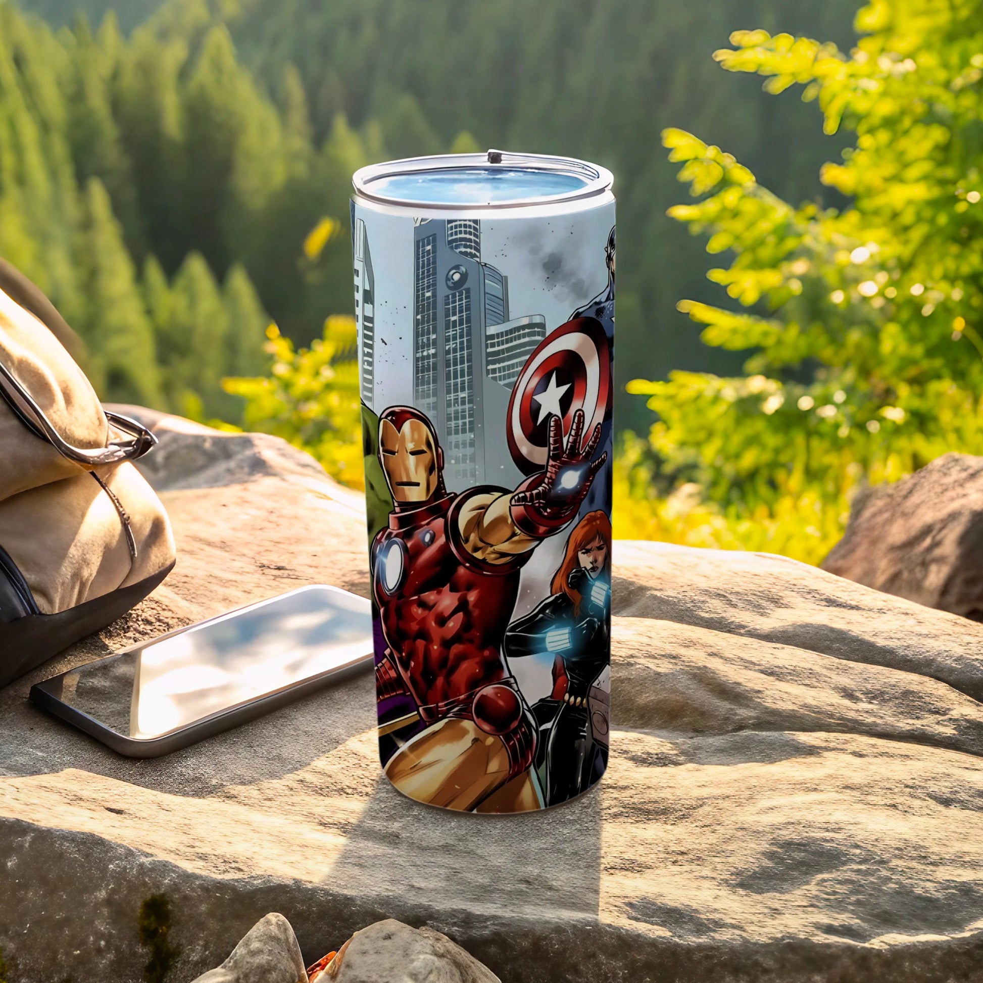 Marvel Superheroes Insulated Travel Tumbler tumbler