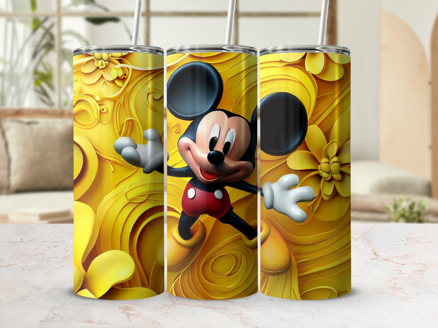 Exciting Mickey Mouse Design for a Unique Drinkware