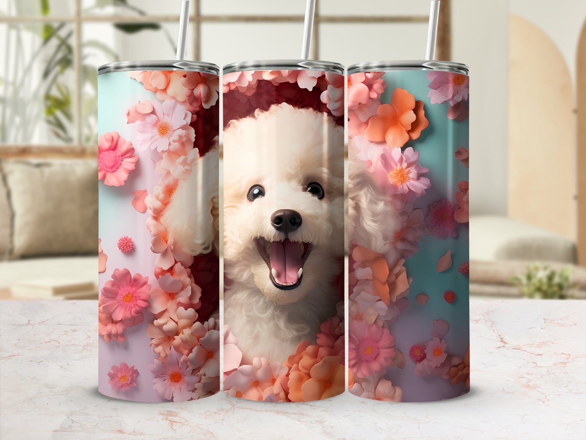 Delightful poodle joyful flower garden tumbler product type
Poodle
Puppy Love
Dog Art
Pet Design
Happy Dog
Floral Pattern
Blossom Art
Pink Flowers
Peach Flowers
Pastel Aesthetic
Cute Design
Tumbler Wrap
Drinkware
Gift Idea
Custom Tumbler
Spring Theme
Summer Vibes
Animal Lover
Unique Gift
Joyful Decor